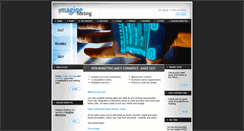 Desktop Screenshot of imagine-hosting.com